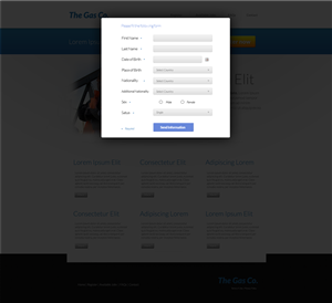 Web Design by an3 for ExIT | Design: #1181147