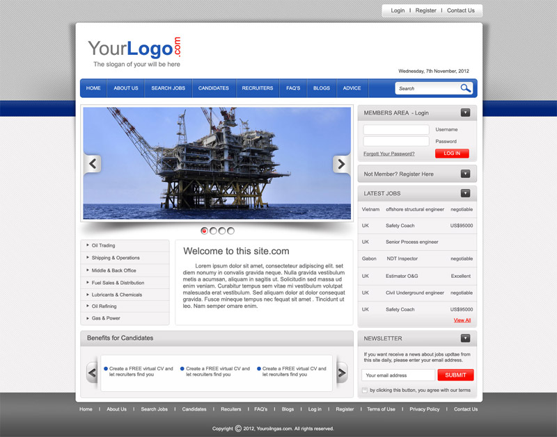 Web Design par DesignXyz pour ExIT | Design #1183698