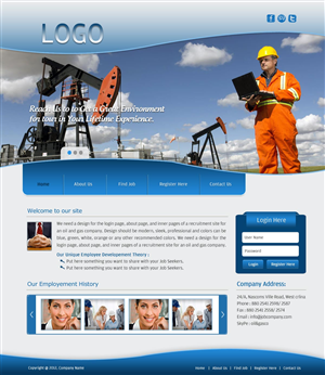 Web Design by UniqueDesignz for ExIT | Design: #1171499
