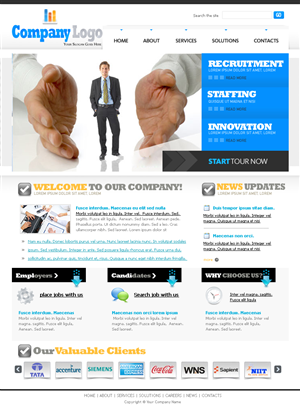 Web Design by amu for ExIT | Design #1184572