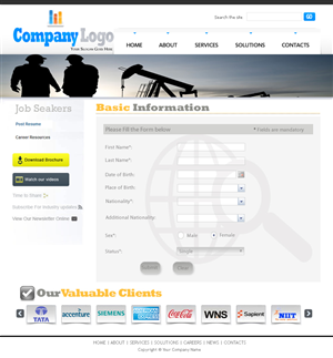 Web Design by amu for ExIT | Design: #1184808