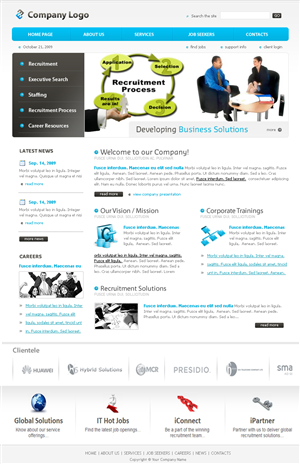 Web Design by amu for ExIT | Design: #1185006