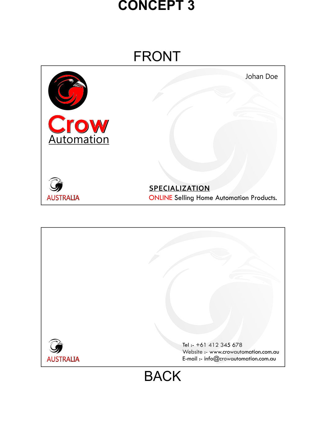 Visitenkarten-Design von Nylo Media für dieses Projekt | Design #4179364