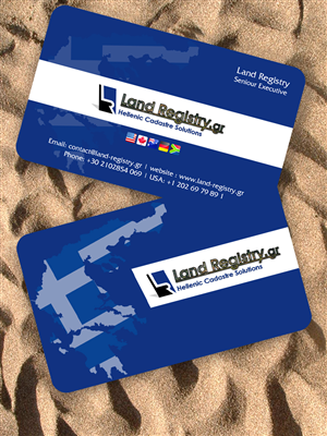 Business Card Design by Mayank Patel for Land Registry.gr | Design: #1220585