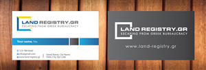 Business Card Design by Sbss for Land Registry.gr | Design: #1185761