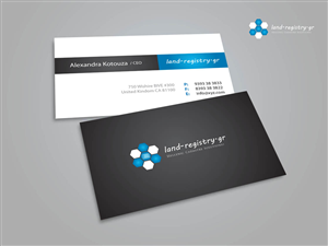 Business Card Design by abdul700 for Land Registry.gr | Design: #1186961