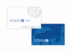 Business Card Design by Phoenix Dragon for Land Registry.gr | Design: #1183498