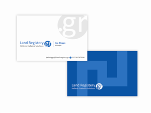 Business Card Design by Phoenix Dragon for Land Registry.gr | Design: #1183506
