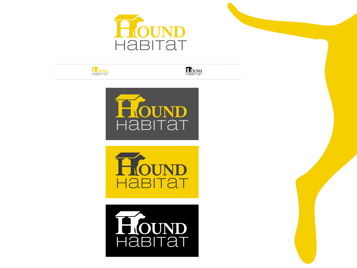 Logo Design by Patricia Baliviera for Hound Habiatat Pte Ltd | Design #169001