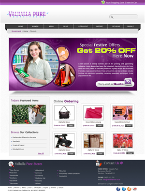Web Design by webxvision for this project | Design #1190126