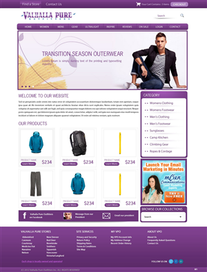 Web Design by pb for this project | Design: #1178173