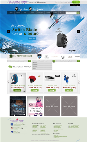 Web Design by Da Miracle for this project | Design: #1184839