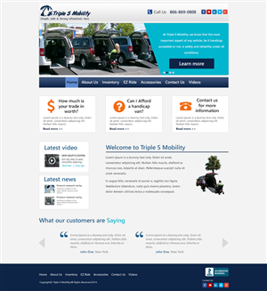 Web Design by CoolDesignz for this project | Design: #4270633