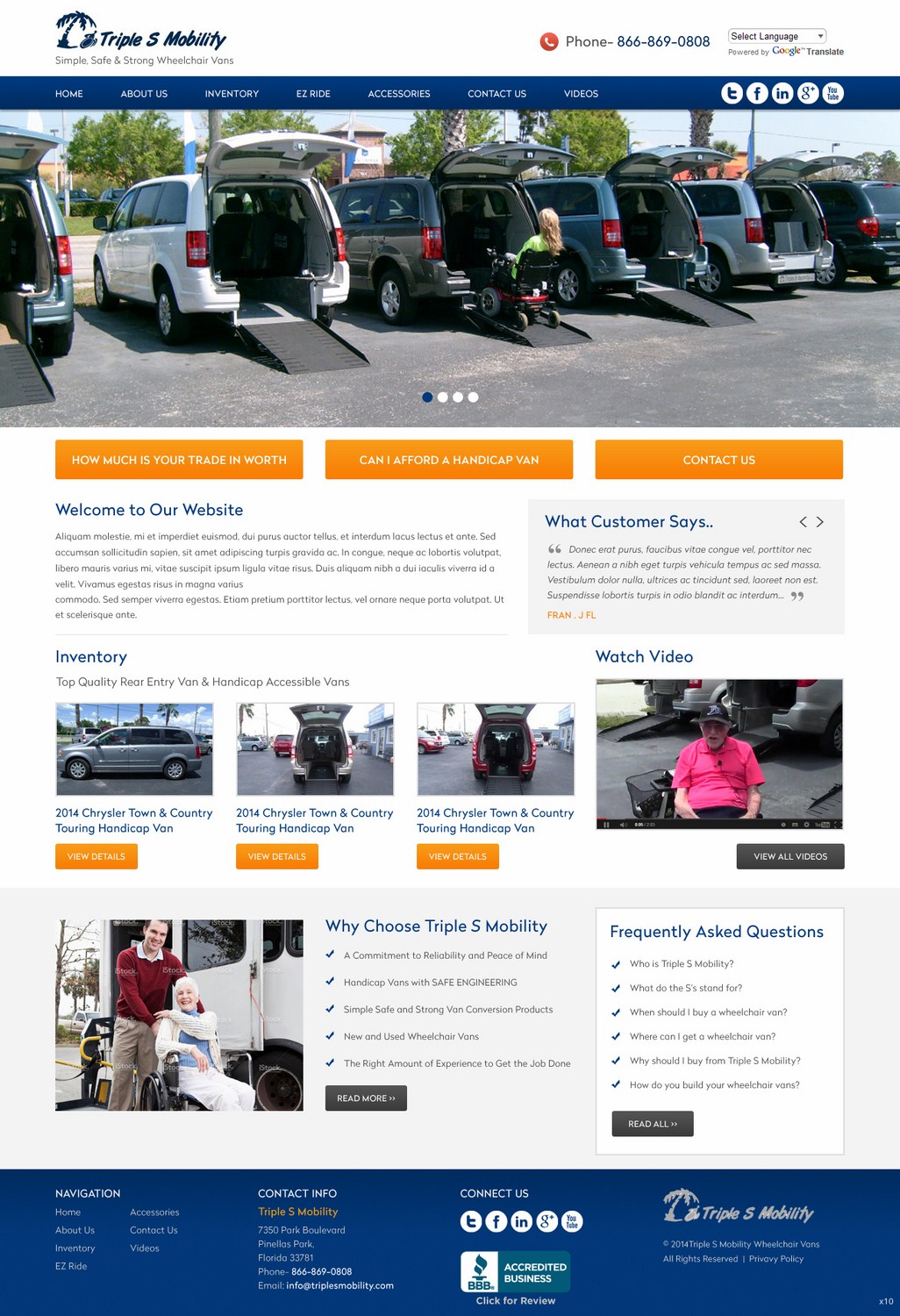 Web Design by pb for this project | Design #4230071