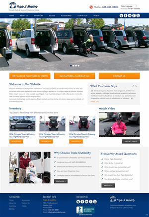 Web Design by pb for this project | Design: #4230071