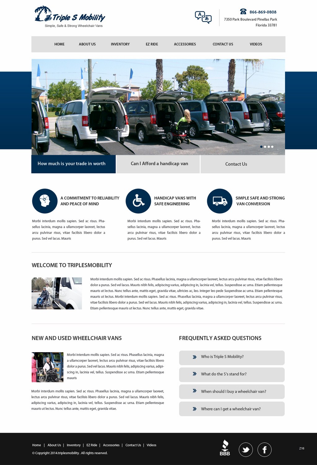 Web Design by pb for this project | Design #4230107