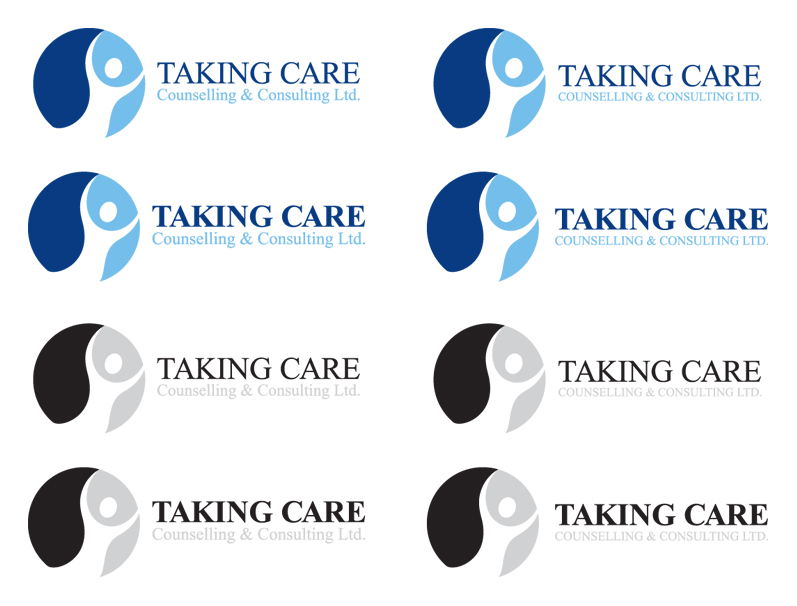 Logo Design by Innerworld Designs ltd. for Taking Care Counselling & Consulting Ltd.  | Design #1186797