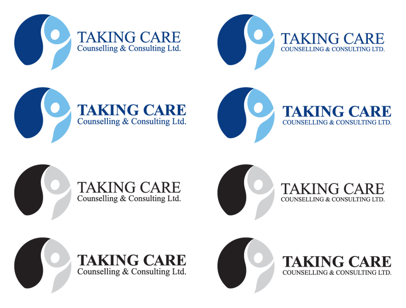 Logo Design by Innerworld Designs ltd. for Taking Care Counselling & Consulting Ltd.  | Design #1196854