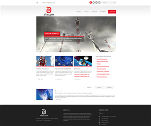 Wordpress Design by aarsita for Dialcom, Inc. | Design: #4228438