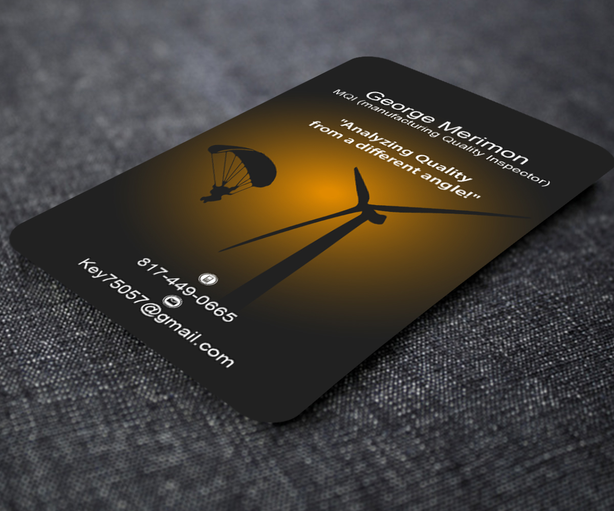 Business Card Design by Aaaron for this project | Design: #4198793