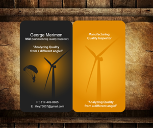 Business Card Design by Aaaron for this project | Design: #4200676