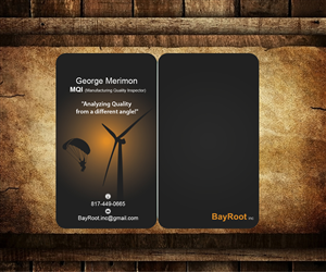 Business Card Design by Aaaron for this project | Design: #4222661
