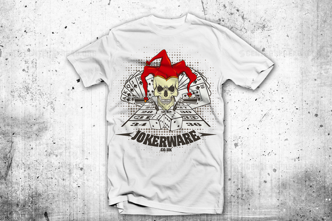 T-shirt Design by CENTERSPREAD for Joker Ware | Design #4564088