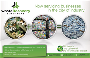 Design de Carte Postale par alessandroevge pour Waste Recovery Solutions | Design : #4269716