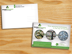 Waste Recovery Solutions  | Diseño de Postal por alessandroevge
