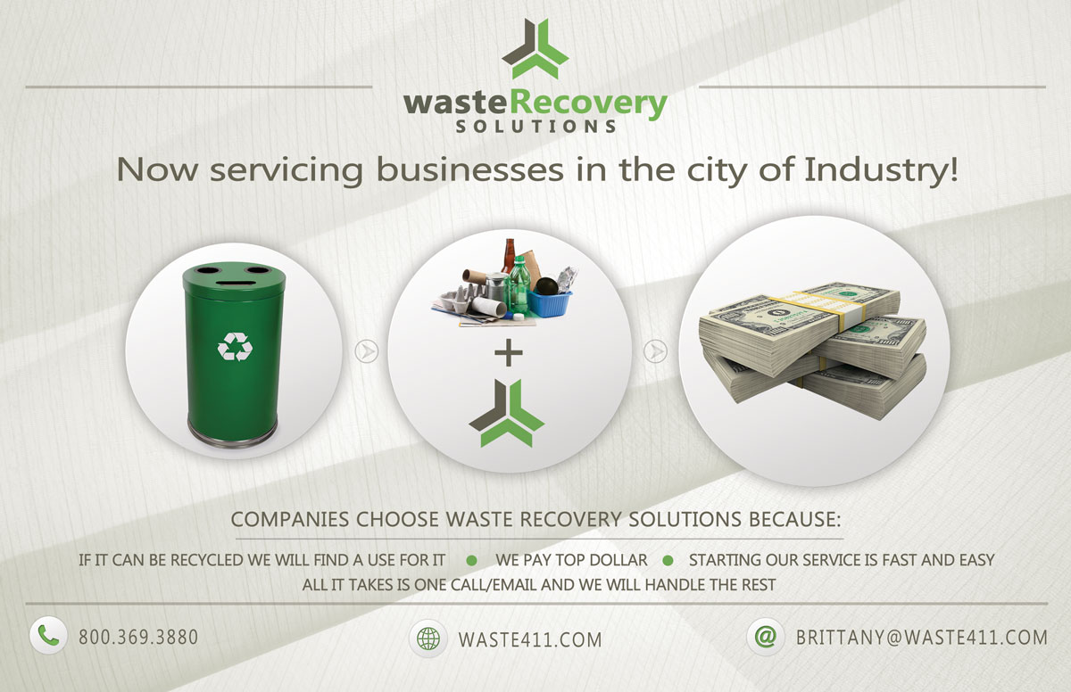 Postkarten-Design von RolandT für Waste Recovery Solutions | Design #4214960