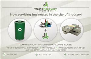 Postkarten-Design von RolandT für Waste Recovery Solutions | Design: #4214961