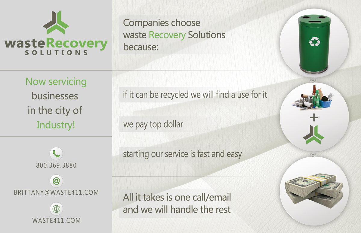 Postkarten-Design von RolandT für Waste Recovery Solutions | Design #4214963