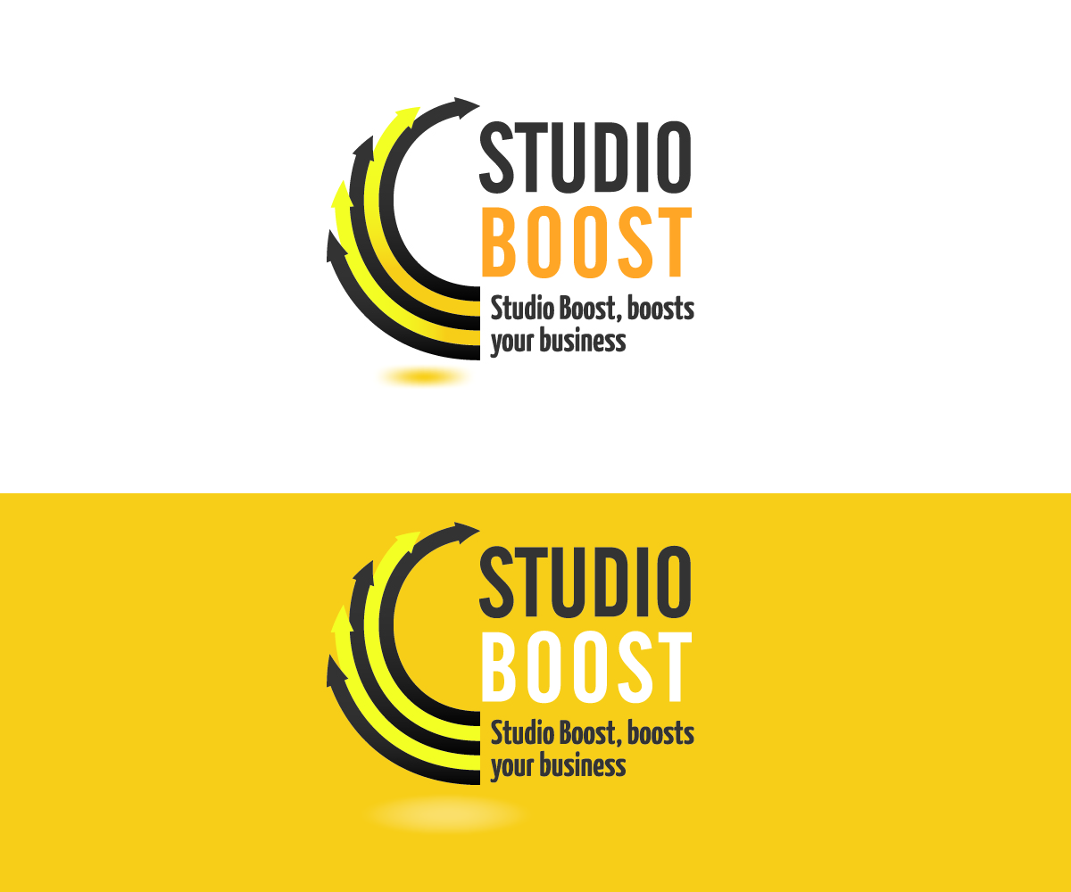Logo Design by OUT of BOX.d for STUDIO BOOST SRL VAT IT03412291209 | Design #4205958