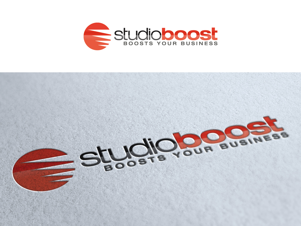Logo Design by MIM design for STUDIO BOOST SRL VAT IT03412291209 | Design #4199013
