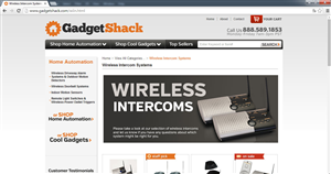 Banner Ad Design by Sergio Coelho for GadgetShack.com | Design: #4186789