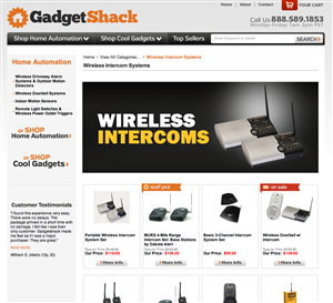 Banner Ad Design by earldesigns for GadgetShack.com | Design: #4187436