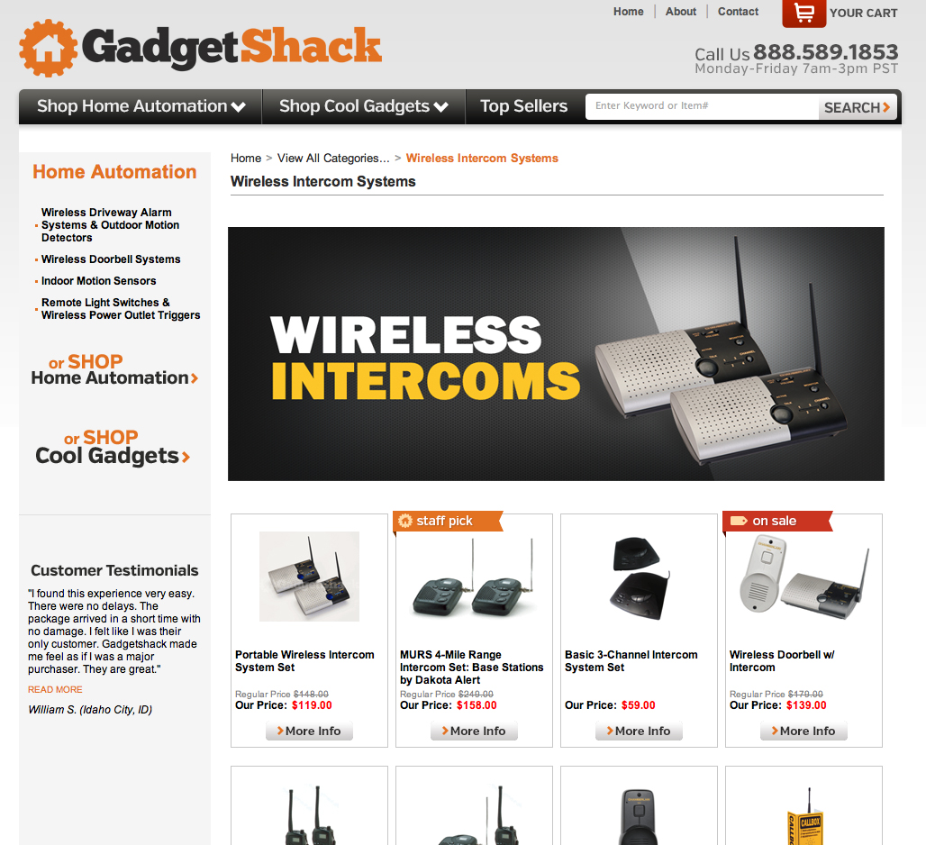 Banner Ad Design by earldesigns for GadgetShack.com | Design #4187438