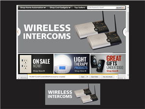 Banner Ad Design by Logocraft for GadgetShack.com | Design: #4184705