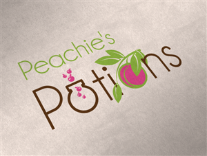 Logo Design by ronald_pamittan for Peachie''s Potions | Design #4290262