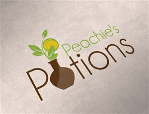 Logo Design by ronald_pamittan for Peachie''s Potions | Design: #4290270