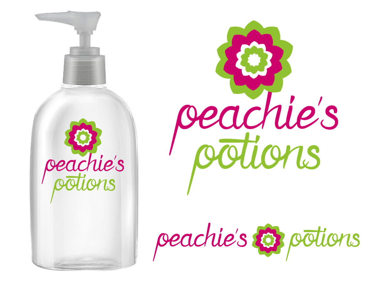 Logo Design by Maurice de Jong for Peachie''s Potions | Design #4289804