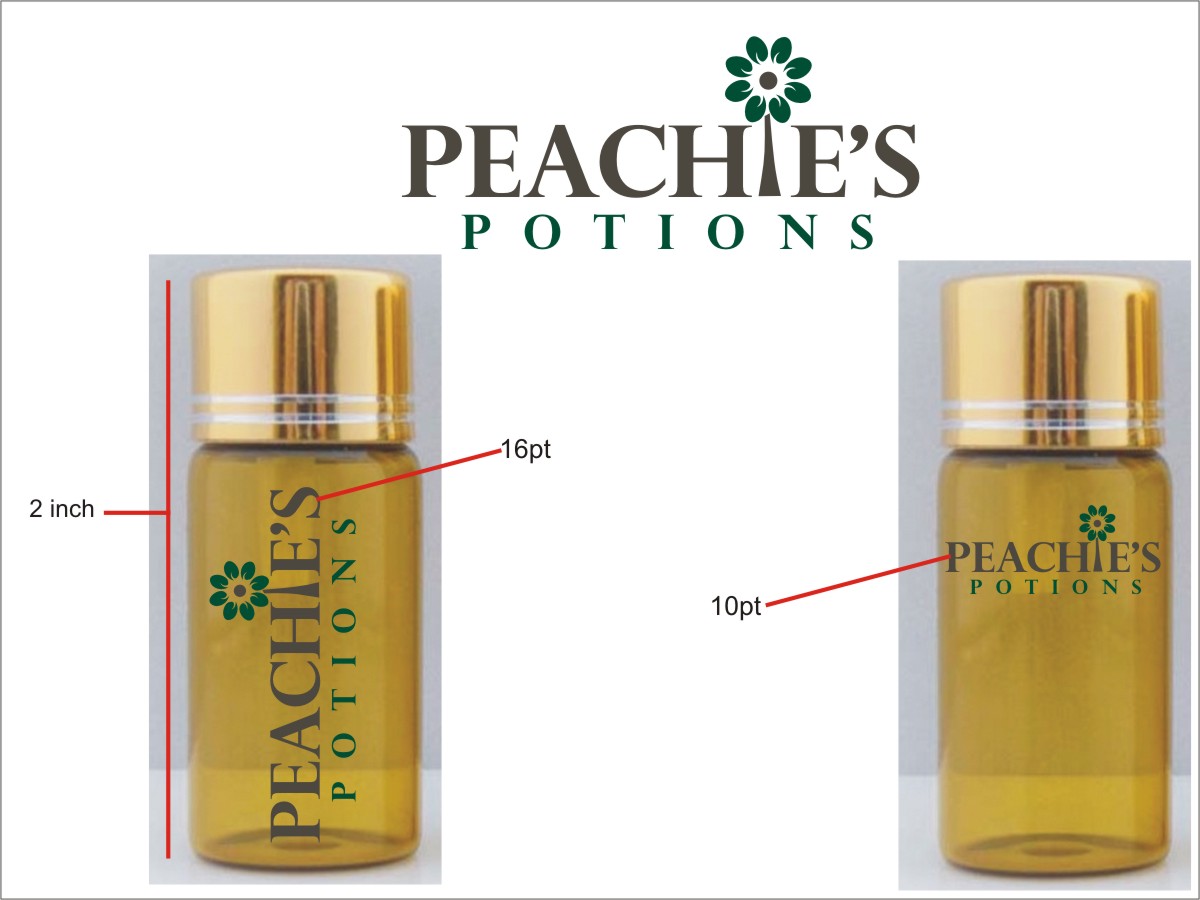 Logo Design by Sushma for Peachie''s Potions | Design #4298656