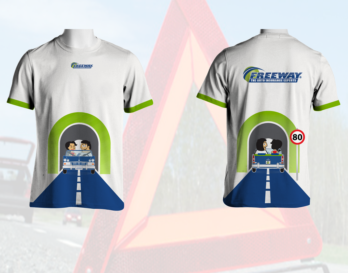 T-shirt Design by BuntarBG for Freeway Insurance Services, Inc. | Design #4255475