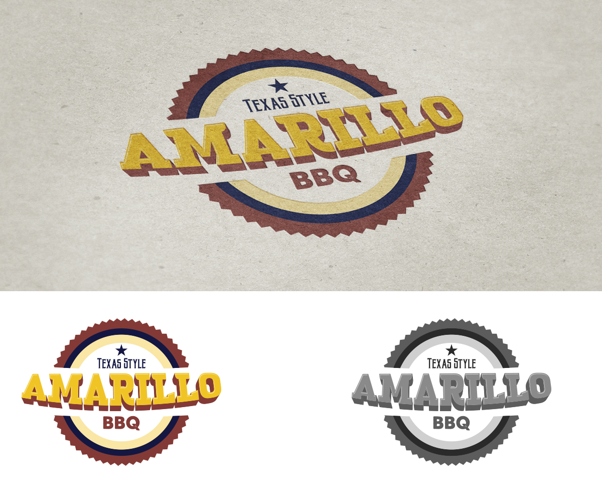 Logo Design by Empathy Design for Amarillo Barbecue | Design #4241298