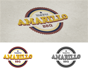 Amarillo Barbecue; optional (Texas Style) | Logo Design by Empathy Design