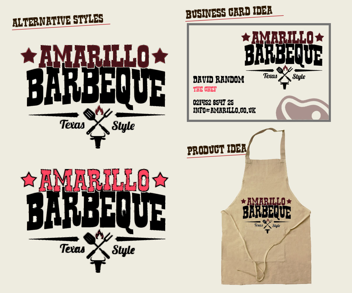 Logo Design by Quirky for Amarillo Barbecue | Design #4208000
