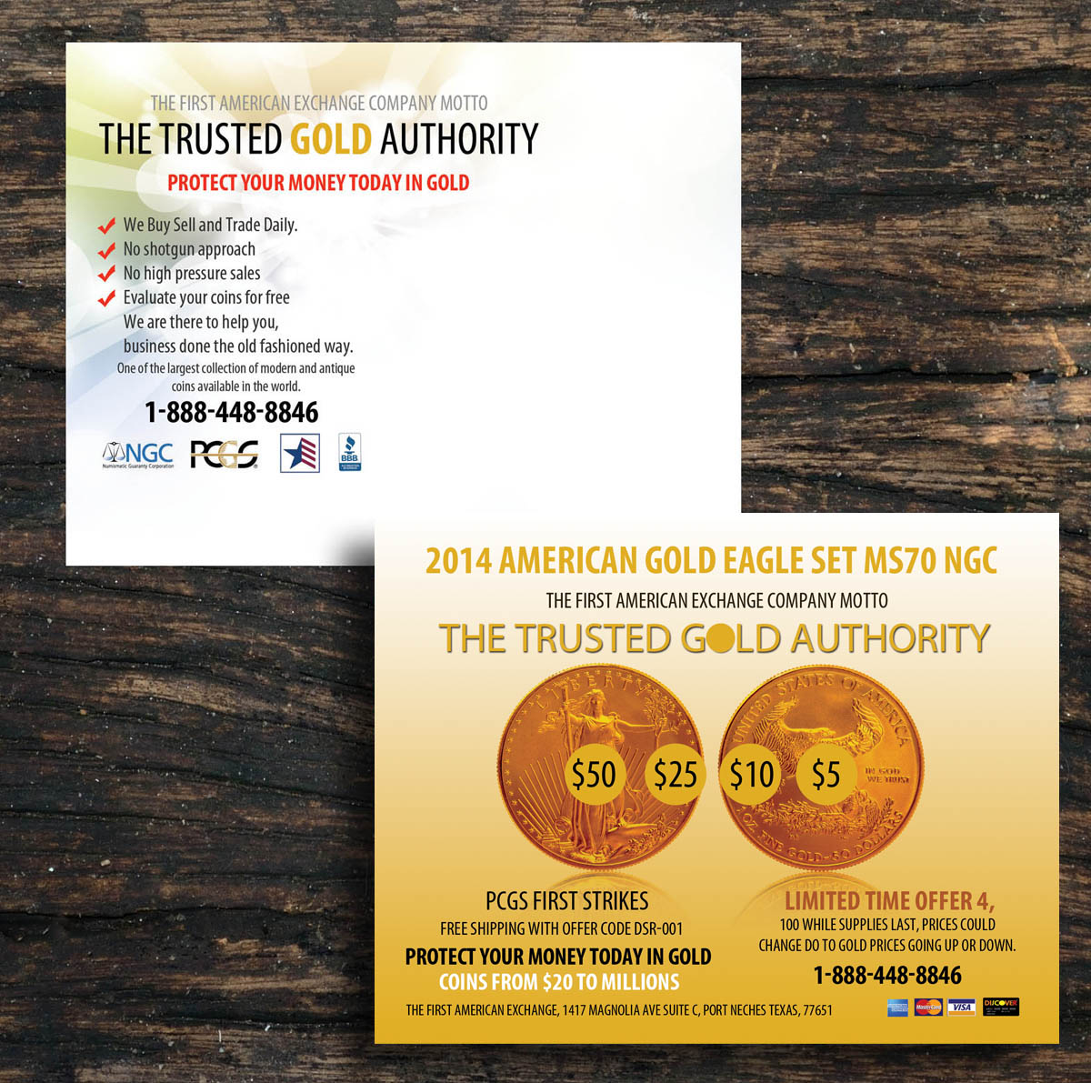 Design de Carte Postale par uk pour The First American Exchange | Design #4206070