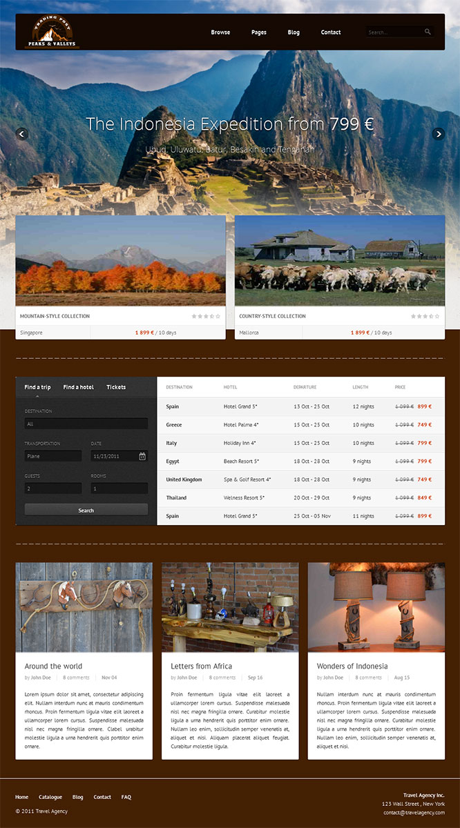 Web-Design von tarek_cs für Peaks & Valleys Trading Post | Design #4196710