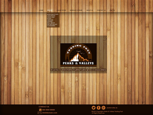 Web Design by Bling Connect Ink for Peaks & Valleys Trading Post | Design: #4202012