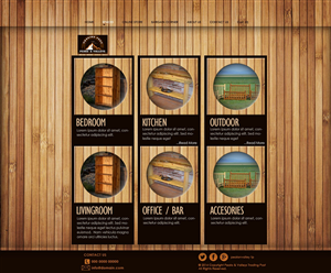 Web Design by Bling Connect Ink for Peaks & Valleys Trading Post | Design: #4204351